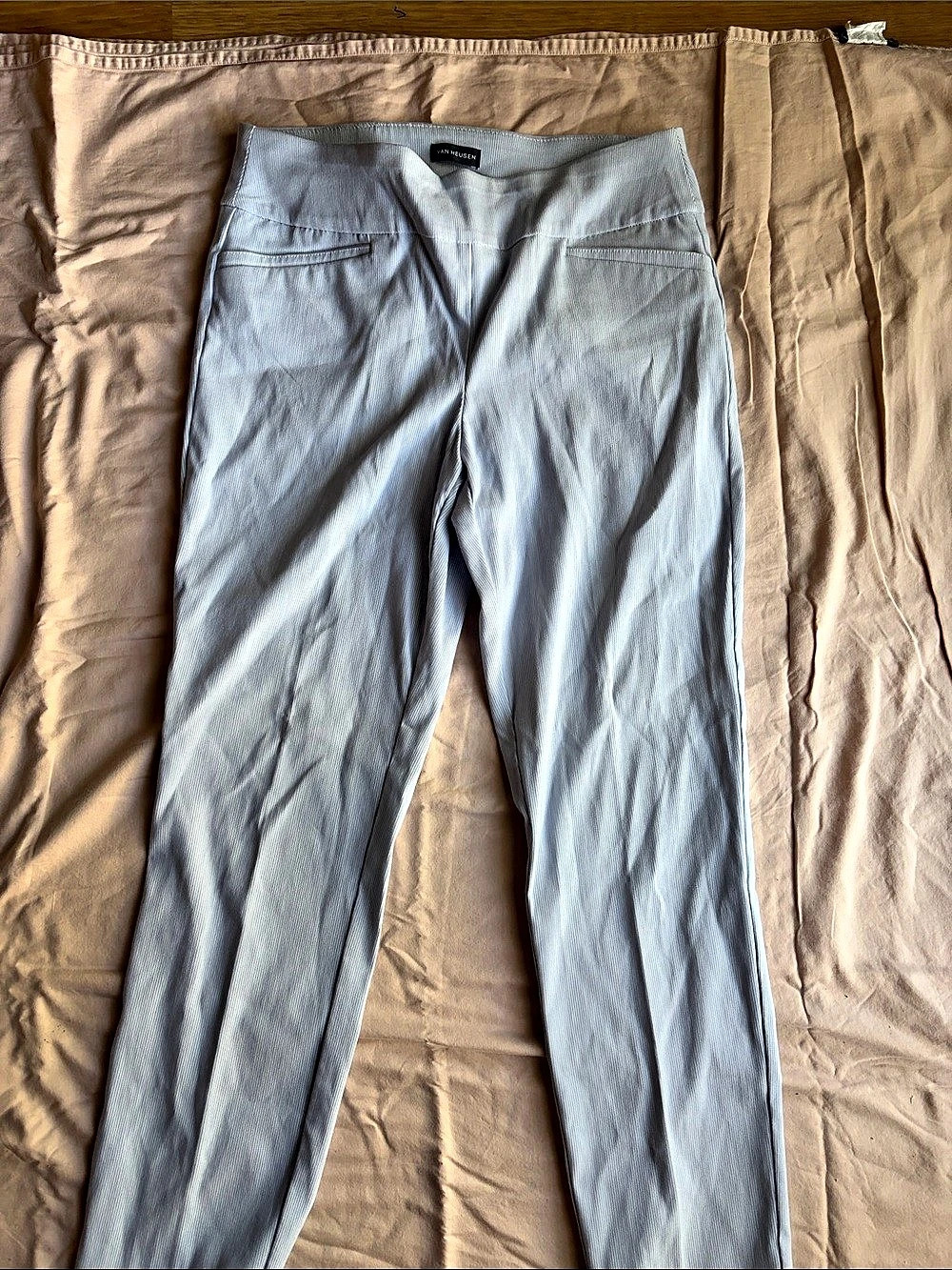 Van Heusen Women's Striped Straight-Leg Pants Size 12
